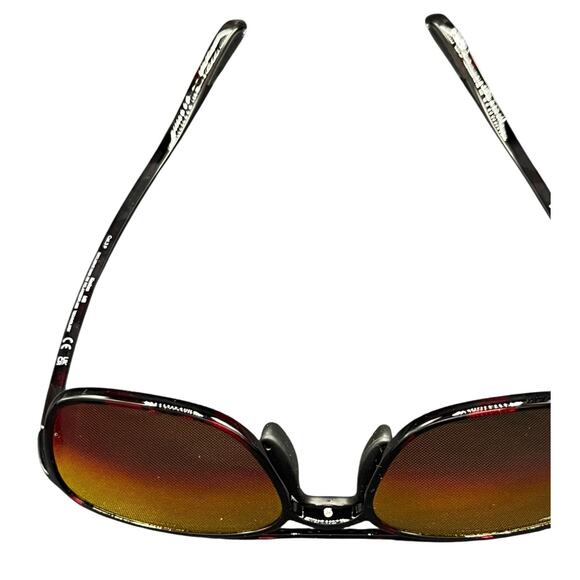 Maui Jim Sport Keokea Polarized with Red/Hawaii Lava Lenses MJ0447S-003 - Picture 10 of 11